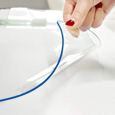 1.5 mmThick Easy Clean Non-slip 42x80 Inch Clear Plastic Table Cover Protector Crystal PVC Desk Pad Mat Wooden Furniture Surface Protection Apply to Patio Table Conference Table Waterproof Rectangular