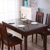 1.5 mmThick Easy Clean Non-slip 42x80 Inch Clear Plastic Table Cover Protector Crystal PVC Desk Pad Mat Wooden Furniture Surface Protection Apply to Patio Table Conference Table Waterproof Rectangular view 3
