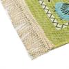 Muslim Prayer Mat Thick Islamic Turkish Chenille Praying Rug Portable Kneeling Rug, Vintage Floral Leaves Pattern Woven Jacquard Tassel Blanket view 4