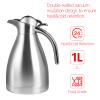 CABAX 34 oz Food-grade Stainless Steel Thermal Carafe/Double Walled Vacuum Insulated Coffee Pot with Press Button Top, 12+ Hrs Heat&Cold Retention for Coffee,Tea,Beverage etc (1.0L) view 4