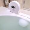 Madam of Leisure Infinity Bath Universal Drain Cover - Fill Your Bathtub as High as You Dare for a Deeper and Warmer Bath (White) view 2