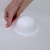 Madam of Leisure Infinity Bath Universal Drain Cover - Fill Your Bathtub as High as You Dare for a Deeper and Warmer Bath (White) view 3