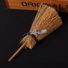 BLESSUME Witch Altar Broom Pentacle Mini Wizard Broom Pentagram/Celtic Knot Divination Ornament (Celtic Knot & Silver Pendant) view 3
