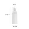 6 Pcs 50ml Foaming Pump Bottle, White Empty Plastic Refillable Foaming Soap Dispenser Bottle for Cleaning Travel Shampoo Cosmetics and Kitchen view 4