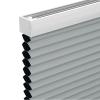 Changshade Cordless Cellular Shades, Blackout Honeycomb Shades for Windows, Pull Down Pleated Blinds, Easy to Install for Indoor Windows and French Doors,24" W x 48" H, Grey view 1