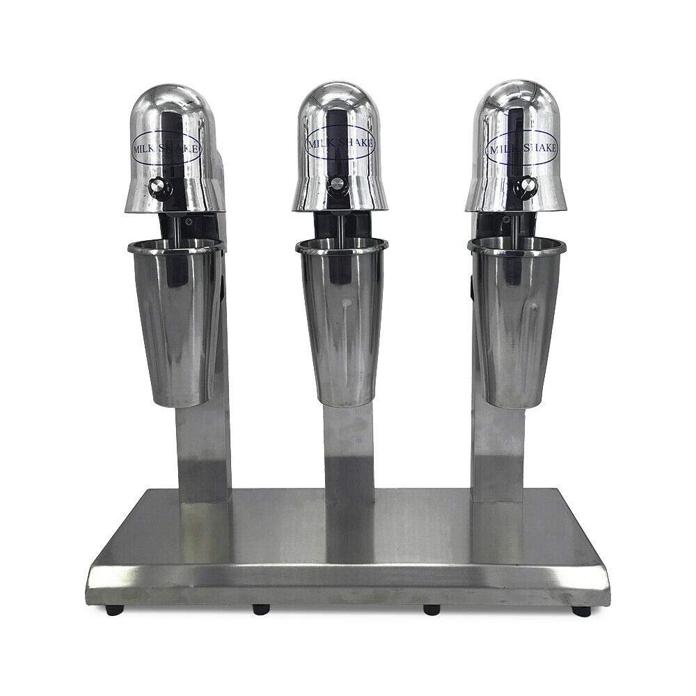Milkshake Maker 540W Electric Milkshake Machine Drink Mixer Smoothie Maker Blender, 18000RPM, 27 oz, Commercial Home Use (3-Head, 180W+180W+180W)
