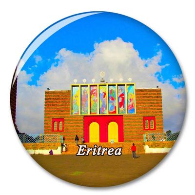 Eritrea Fridge Magnet Decorative Magnet Bottle Opener Tourist City Travel Souvenir Collection Gift Strong Refrigerator Sticker
