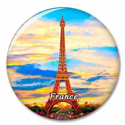 France Eiffel Tower Paris Fridge Magnet Decorative Magnet Bottle Opener Tourist City Travel Souvenir Collection Gift Strong Refrigerator Sticker
