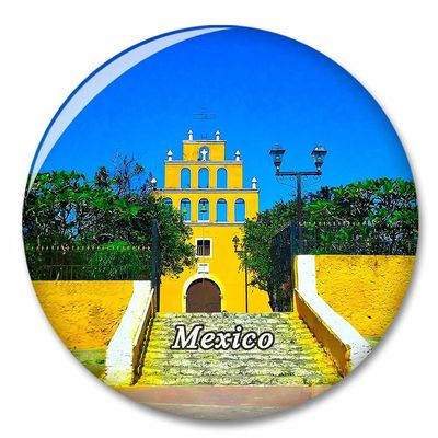 Mexico Yucatan Fridge Magnet Decorative Magnet Bottle Opener Tourist City Travel Souvenir Collection Gift Strong Refrigerator Sticker