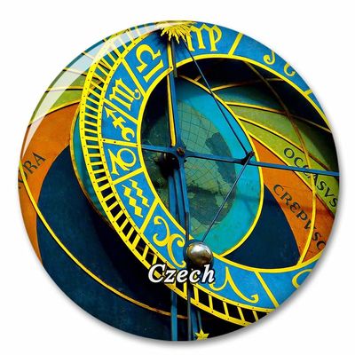 Czech Astronomical Clock Prague Fridge Magnet Decorative Magnet Bottle Opener Tourist City Travel Souvenir Collection Gift Strong Refrigerator Sticker