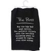 Primitives by Kathy Kitchen Embroidered Dish Towel - Definition: The Boss view 1
