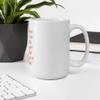 SCUBA Time! White glossy mug - Look Back; Diver Gifts view 3