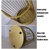 Umbrella Rack Hua Black Umbrella Storage Rack Metal Umbrella Bucket, Modern Light Luxury Home Business Entrance Umbrella Stand, 25x55cm view 4