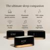 Loftie Alarm Clock with Sound Machine  Smart Alarm Clock with Light, White Noise, Bluetooth Speaker, Night Light Sound Machine, 100+ Sounds, Blackout Mode, No WiFi Mode, Optional Subscription - Black view 2