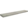 Ballucci Floating Shelf, 36" Wood Wall Shelf with Invisible Brackets for Bathroom, Living Room, Bedroom, Kitchen, Nursery, 6" Deep, Rustic Gray view 4