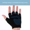 BESPORTBLE 1pair Breathable Half Finger Gloves for Boys and Girls Skid Cycling and Outdoor Sports Gloves for Riding Hiking and Climbing Activities view 3