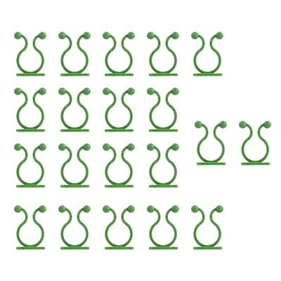 Hemoton Plant Climbing Wall Clips 80pcs Set Vine Clips for Climbing Plants Sticky Hooks