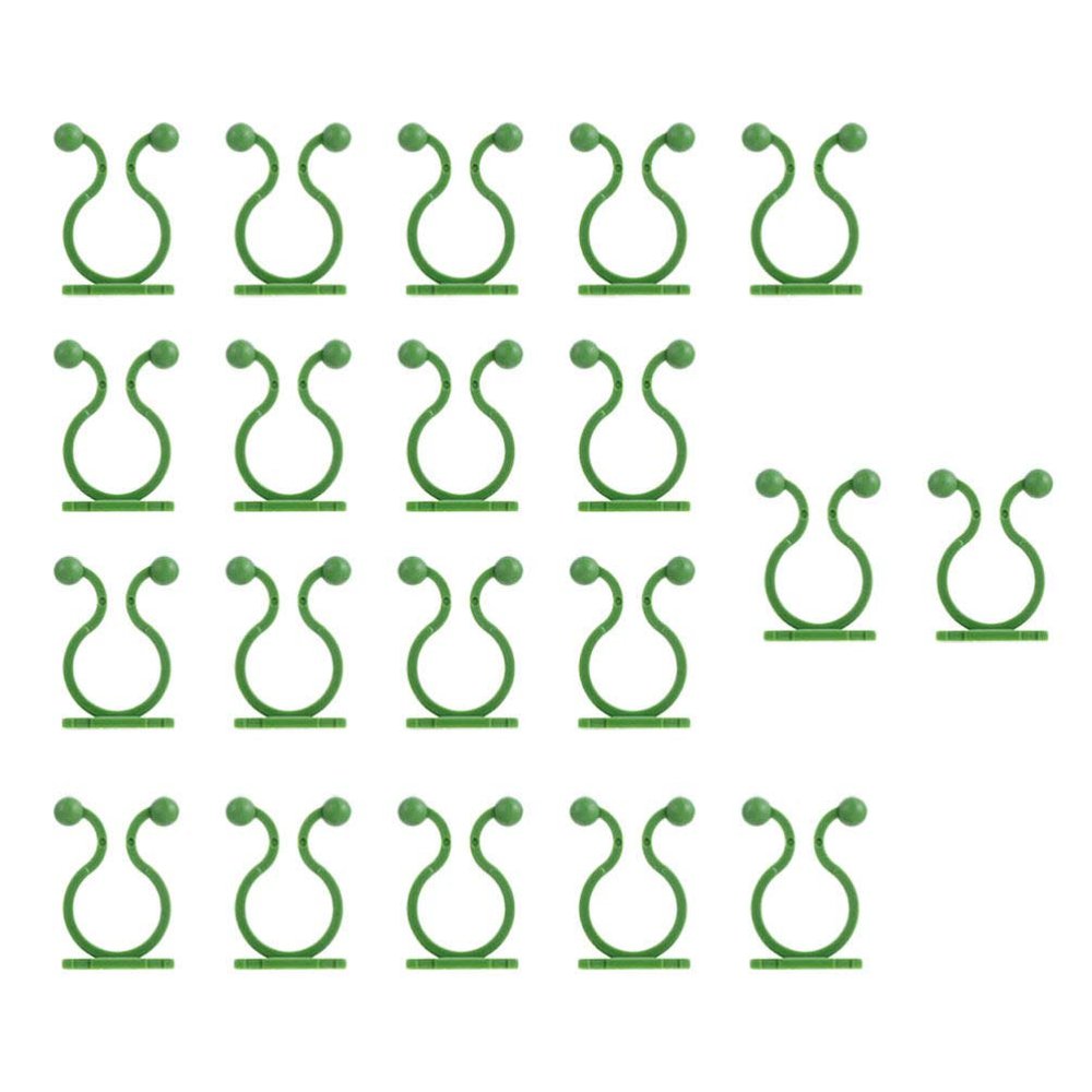 Hemoton Plant Climbing Wall Clips 80pcs Set Vine Clips for Climbing Plants Sticky Hooks
