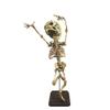 Asylum Zone Danse Macabre Dance of Death Human Baby Fetal Fetus Skeleton Oddity Curiosity, Brown and Beige, One Size view 1