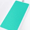 OTHWAY Bathtub Mat Non Slip, Extra Long Rubber Bath Mat for Tub, Machine Washable Shower Anti Slip Mat with 332 Strong Suction Cups (Sea Green, 36" x 17") view 1