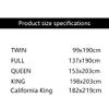 MZP 100% Egyptian Cotton Fitted Sheet 30cm Extra Deep Twin Bed Sheets Only Pure Natural Cotton Sheet Soft Bottom Sheets Single Twin Double Full King Queen (Color : Black, Size : Twin) view 4