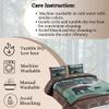BestGiftEver Quilt Queen Size with Unique Bear RV Park Theme Print Design, Cabin Lodge Quilted Bedspread Coverlet, 3-Piece Rustic Bedding Set with Queen Quilt and 2 Pillow Shams for Nature Lovers view 3
