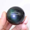 BEINUANCRYSTAL 1pc 50mm-55mm Natural Healing Stone Rainbow Obsidian Spheres Crystal Quartz Ball view 3