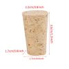 10 PCS Cork Tapered Corks Wooden for Wine Beer Bottle Stopper(22 * 17 * 35mm) view 4