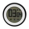 XIXIDIAN Digital Touch Screen Kitchen Timer, Round Magnetic Cooking Study Electronic Timer,Countdown Tool LCD Digital Count UP Tool view 1