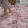 2021 Gradient Solid Carpet Thick Rugs Non Slip Mat Bathroom Area Rug for Living Room Purple Pink 180x200cm view 4