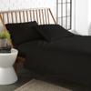 True Luxury Hotel Quality 400-Thead-Count Black Solid-King Sheet Set, 100% Egyptian Long Staple Cotton Super Soft-Cooling-Breathable-Comfy-Strong-Durable 4 Piece Set, Fit Upto 18 Deep-Pockets view 2