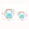 Floating Wall Shelves,Wooden Wall Mounted Storage Shelves Racks,Wall Decorative Storage Holder for Living Room Bedroom Kitchen Bathroom Decoration Racks (E,Small) view 4