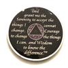 24 Year AA, Lavender, Bling, Glitter, Purple Medallion, Bling, Chip, Coin, Token view 2