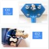 Manual Winch Greenhouse Film Roll Up Unit for Ventilation, Manual Sidewall Film Coiler Device for Agricultural and Animal Husbandry Ventilation Device, Durable and Anti-Rust view 2
