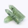 BEINUANCRYSTAL 3pc 7cm-8cm Natural Prehnite Tower Wand Point Crystal Stone Gift Healing for Decoration view 3