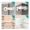 CHENGNAN Child Proof Safety Cupboard Door Strap Locks Baby Proofing Cabinet Lock with 3M Adhesives Adjustable Strap. 5 Pack view 2