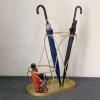 Umbrella Racks Metal Umbrella Stand Umbrella Holder, Large-Capacity Floor-Standing Umbrella Stand Umbrella Holder, Hotel Office Umbrella Basket, Can Hold 10-12 Umbrellas view 4