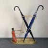 Umbrella Racks Metal Umbrella Stand Umbrella Holder, Large-Capacity Floor-Standing Umbrella Stand Umbrella Holder, Hotel Office Umbrella Basket, 50x17x53cm view 2