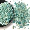 IMALY Amazonite Tumbled Chips Stone Polished Crushed Healing Crystal Quartz Pieces Irregular Shaped Stones for Home Decorative Stones Vases Plants Succulents 0.5lb view 2