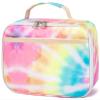 CAMTOP Kids Lunch Box Boys Girls Insulated Lunch Cooler Bag Reusable Lunch Tote Kit for School Travel (094 Tie Dye) view 1