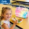 CAMTOP Kids Lunch Box Boys Girls Insulated Lunch Cooler Bag Reusable Lunch Tote Kit for School Travel (094 Tie Dye) view 2