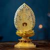 18CM Sakyamuni Solid Wood Japan Carving Buddha Statue God Hand Carved Feng Shui Buddha Statue, Fine Carving, for Home view 3