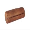 Neck Roll Pillow Cushion Cover, 20x6 Inch Full Moon Round Bolster Pillow Case, Cylinder Soft Lambskin Leather Pillowcase for Head, Spine & Neck Support During Sleep - Beige Artical Pack of 1 view 2