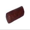 Azrah Traders Neck Roll Pillow Cushion Cover, 18x6 Inch Full Moon Round Bolster Pillow Case, Cylinder Soft Lambskin Leather Pillowcase for Head, Spine & Neck Support During Sleep - Tan Pack of 2 view 3