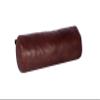 Azrah Traders Neck Roll Pillow Cushion Cover, 20x5 Inch Full Moon Round Bolster Pillow Case, Cylinder Soft Lambskin Leather Pillowcase for Head, Spine & Neck Support During Sleep - Tan Pack of 2 view 2