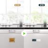 Dishwasher Magnet Clean Dirty Sign Shutter Only Changes When You Push It Non-Scratching Strong Magnet or Adhesive Options Indicator Tells Whether Dishes are Clean or Dirty (Deepblue) view 4