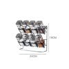 KJLY Kitchen 304 stainless steel Glass Seasoning bottles Sets, Spice Jars, Dressing & Spice Dispensers (Size : B) view 4
