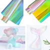HELYZQ Aurora AB Effect Reflective Mirror Paper DIY Epoxy Resin Mold Jewelry Fillings view 4