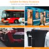 Wakauto 2pcs Creative Ring Handle Strap for Trash Cans Subways and Buses Design Sturdy and Safe for Non- Waste Sorting and Vehicle Use view 4
