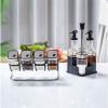KJLY Kitchen 304 stainless steel Glass Seasoning bottles Sets, Spice Jars, Dressing & Spice Dispensers (Size : A) view 2